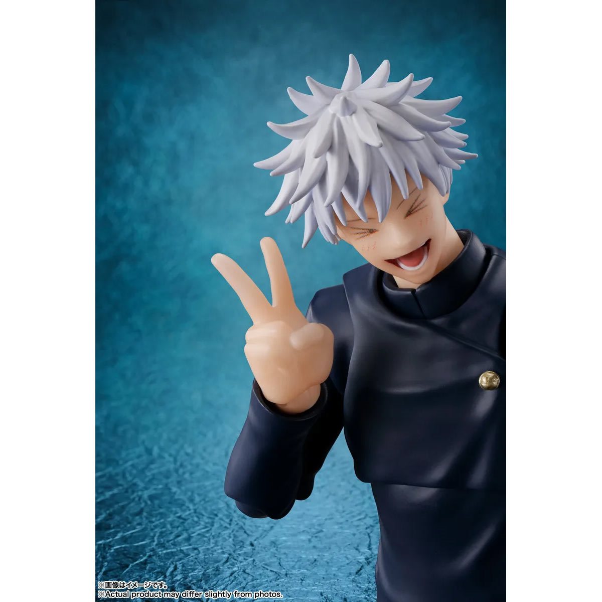 thumbnail interactive-video image 1 of S.H.Figuarts Satoru Gojo – Tokyo Jujutsu High School – Jujutsu Kaisen Action Figure 1 of 5