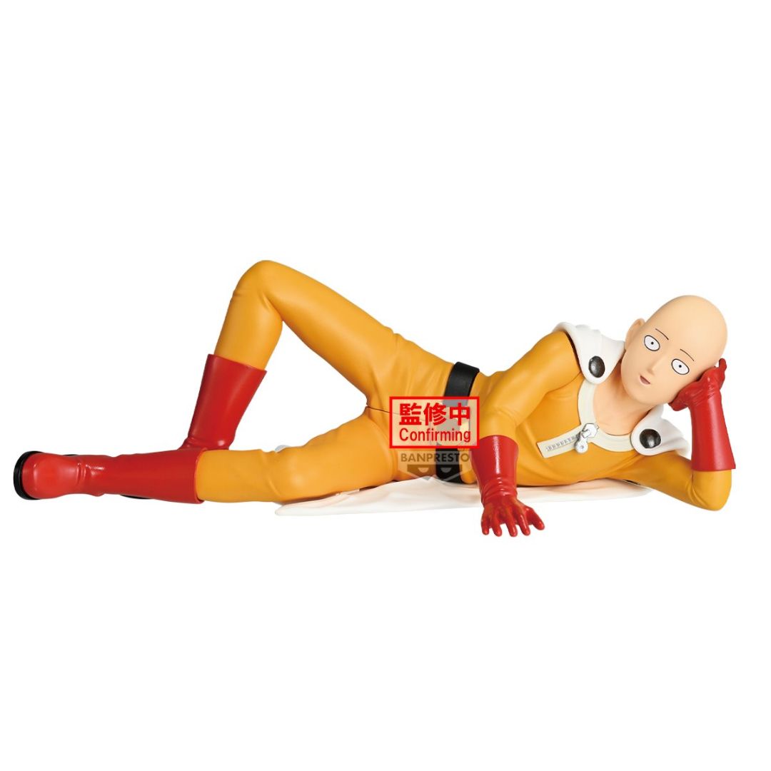 One - Punch Man One Punch Life Saitama Nap Statue By Banpresto