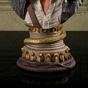 Indiana Jones Raiders of the Lost Ark Legends in 3D Indiana Jones 1:2 Scale Bust by Diamond Select Toys -Diamond Gallery - India - www.superherotoystore.com