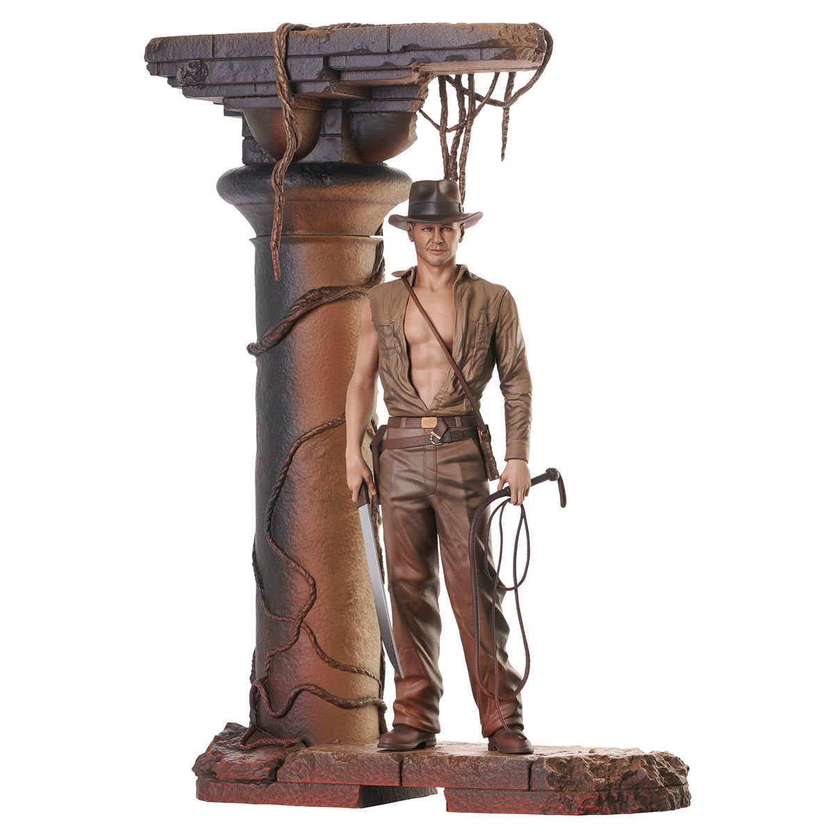Indiana Jones and the Temple of Doom Premier Collection 1:7 Scale Statue by Diamond Select Toys -Diamond Gallery - India - www.superherotoystore.com