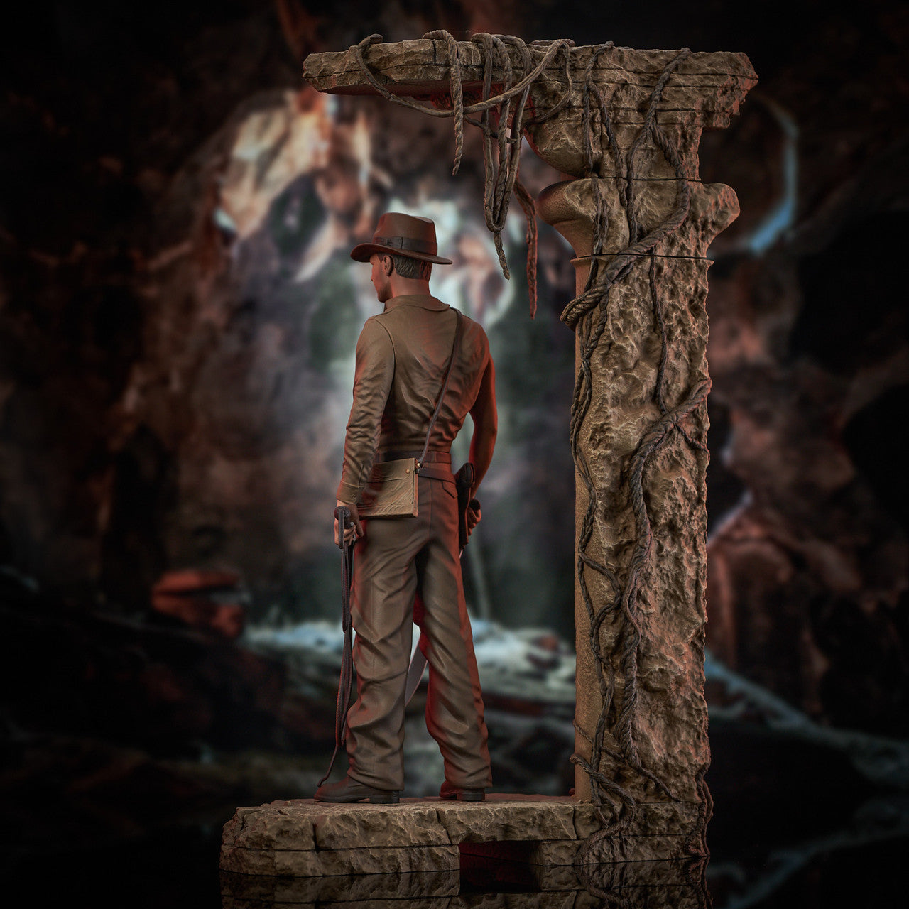 Indiana Jones and the Temple of Doom Premier Collection 1:7 Scale Statue by Diamond Gallery -Diamond Gallery - India - www.superherotoystore.com