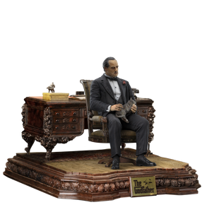 Don Vito Corleone The Godfather Delxue Statue by Iron Studios -Iron Studios - India - www.superherotoystore.com