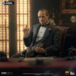 Don Vito Corleone The Godfather Delxue Statue by Iron Studios -Iron Studios - India - www.superherotoystore.com