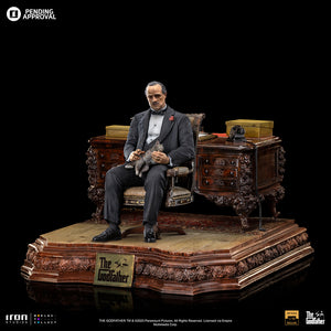 Don Vito Corleone The Godfather Delxue Statue by Iron Studios -Iron Studios - India - www.superherotoystore.com