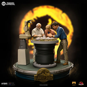 Jurassic Park Dino Hatching 1/10 Scale Statue by Iron Studios -Iron Studios - India - www.superherotoystore.com