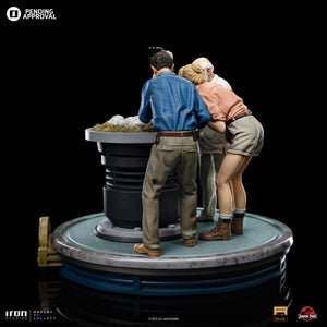 Jurassic Park Dino Hatching 1/10 Scale Statue by Iron Studios -Iron Studios - India - www.superherotoystore.com