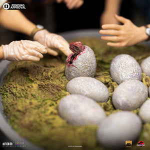 Jurassic Park Dino Hatching 1/10 Scale Statue by Iron Studios -Iron Studios - India - www.superherotoystore.com