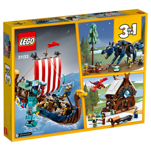 Viking Ship and the Midgard Serpent by LEGO -Lego - India - www.superherotoystore.com