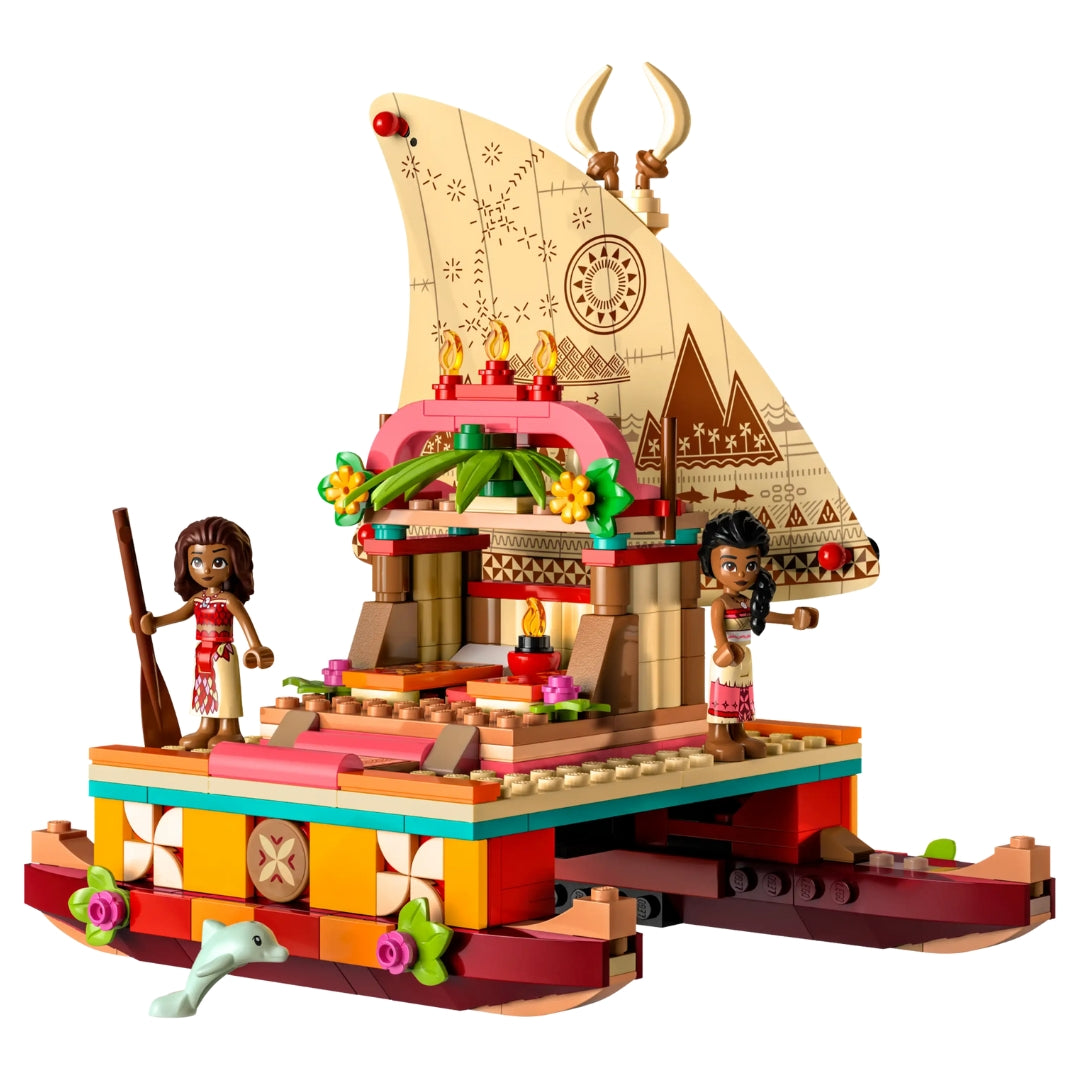 Moana&#39;s Wayfinding Boat Set by LEGO -Lego - India - www.superherotoystore.com