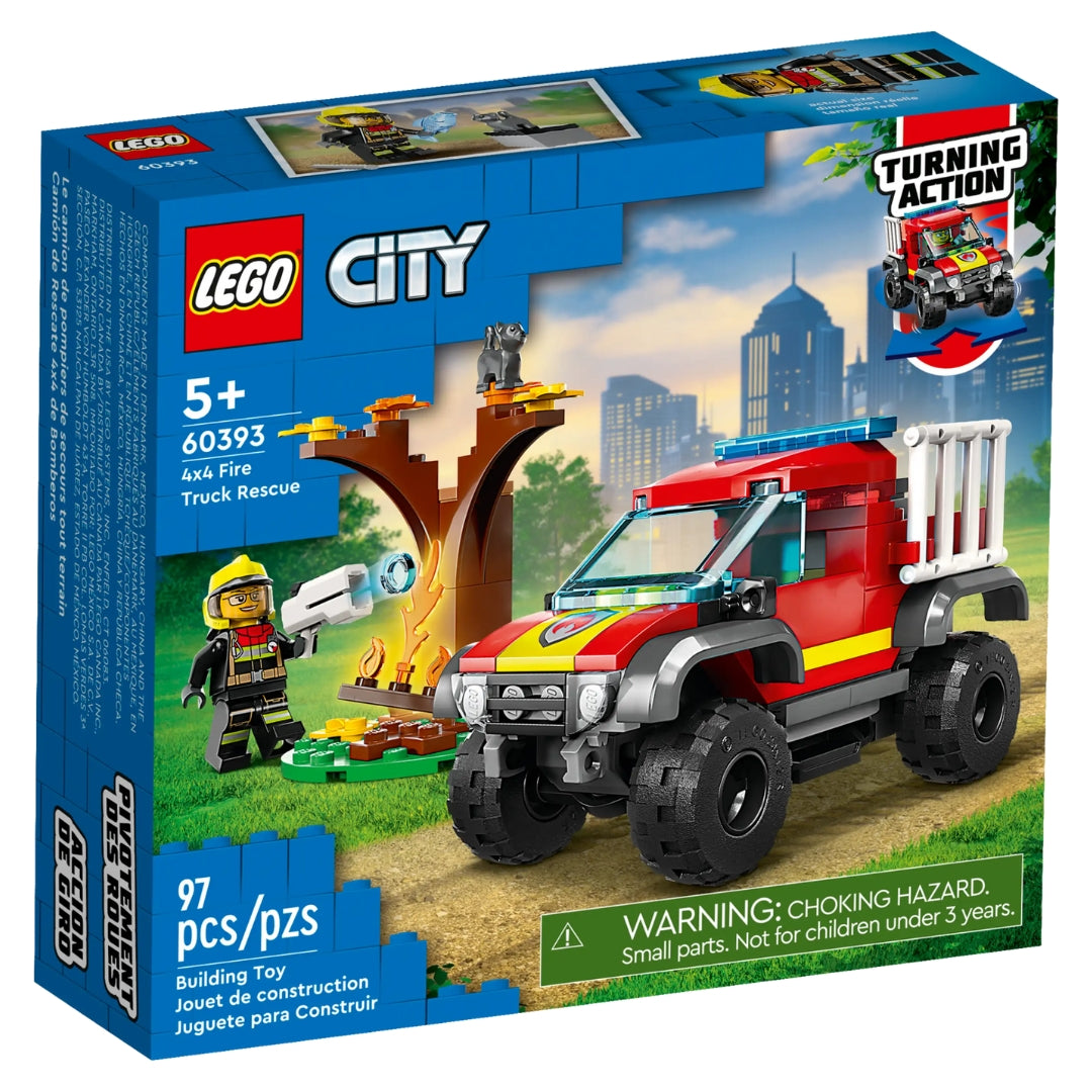 4x4 Fire Truck Rescue by LEGO -Lego - India - www.superherotoystore.com