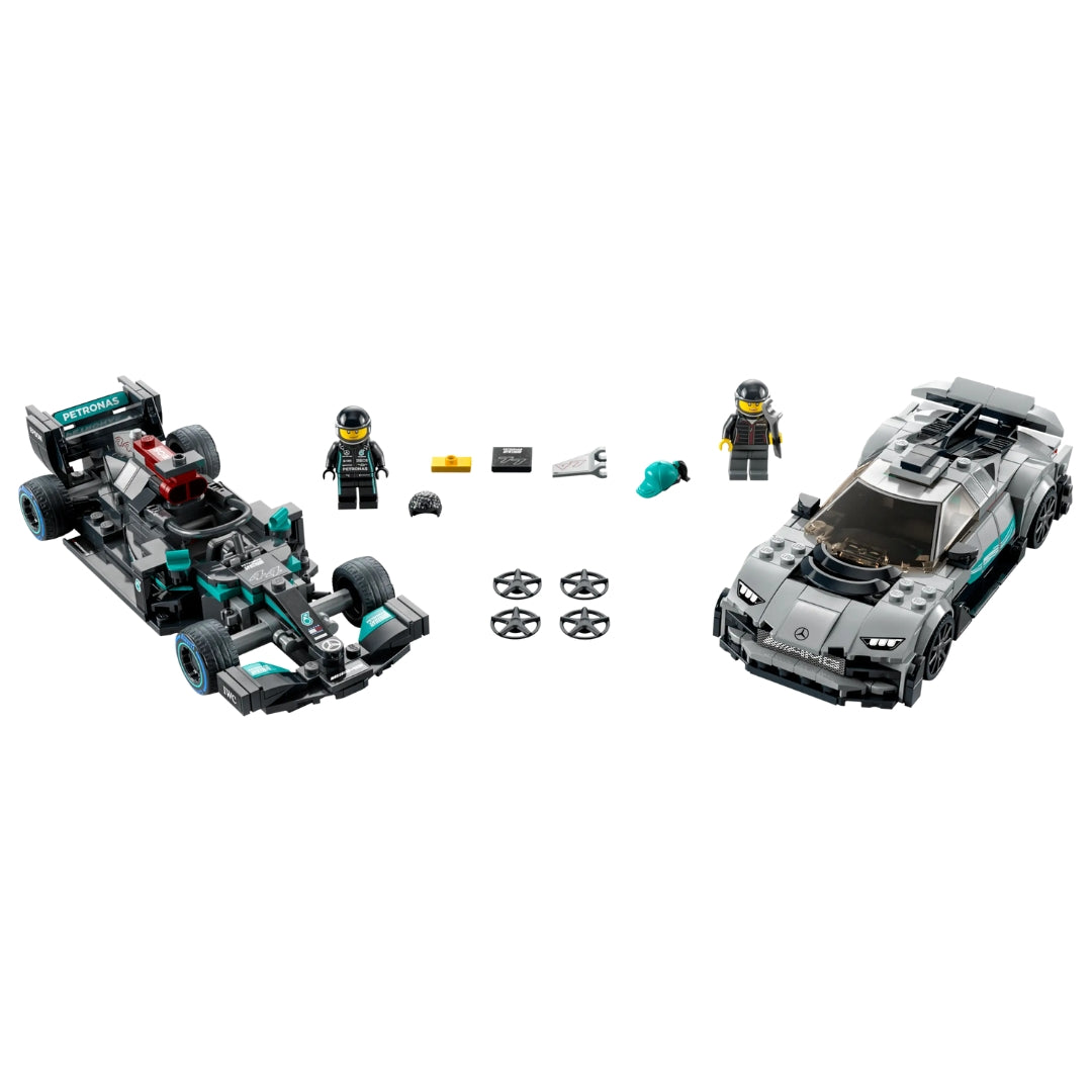 Mercedes-AMG F1 W12 E Performance & Mercedes-AMG Project One by LEGO -Lego - India - www.superherotoystore.com