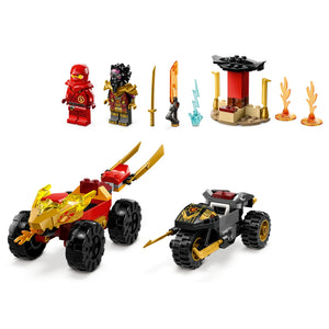Kai and Ras's Car and Bike Battle by LEGO -Lego - India - www.superherotoystore.com