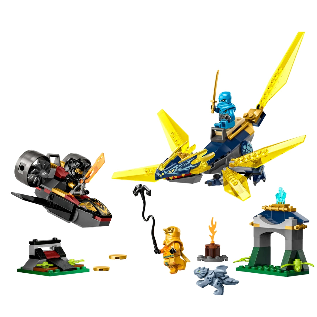 Nya and Arin&#39;s Baby Dragon Battle by LEGO -Lego - India - www.superherotoystore.com