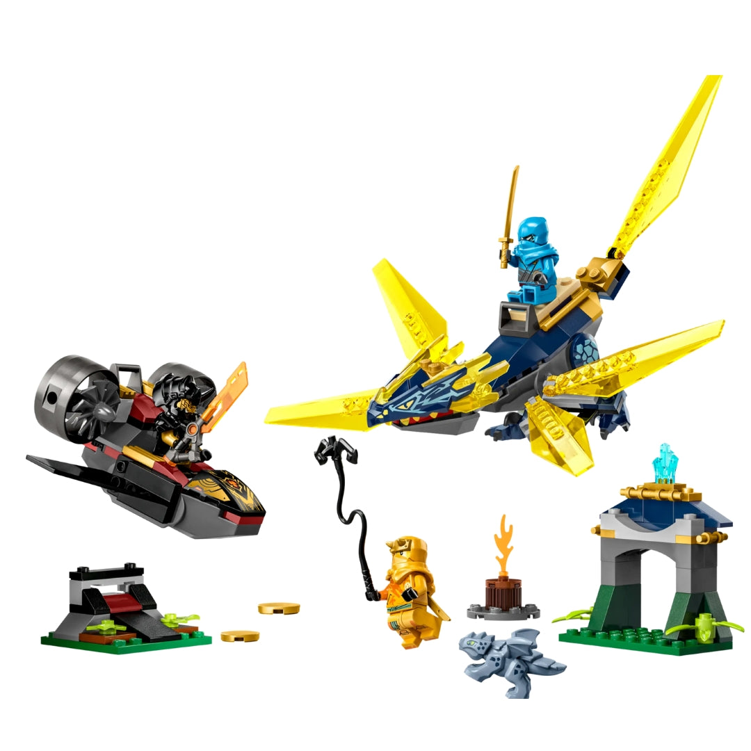 Nya and Arin's Baby Dragon Battle by LEGO -Lego - India - www.superherotoystore.com