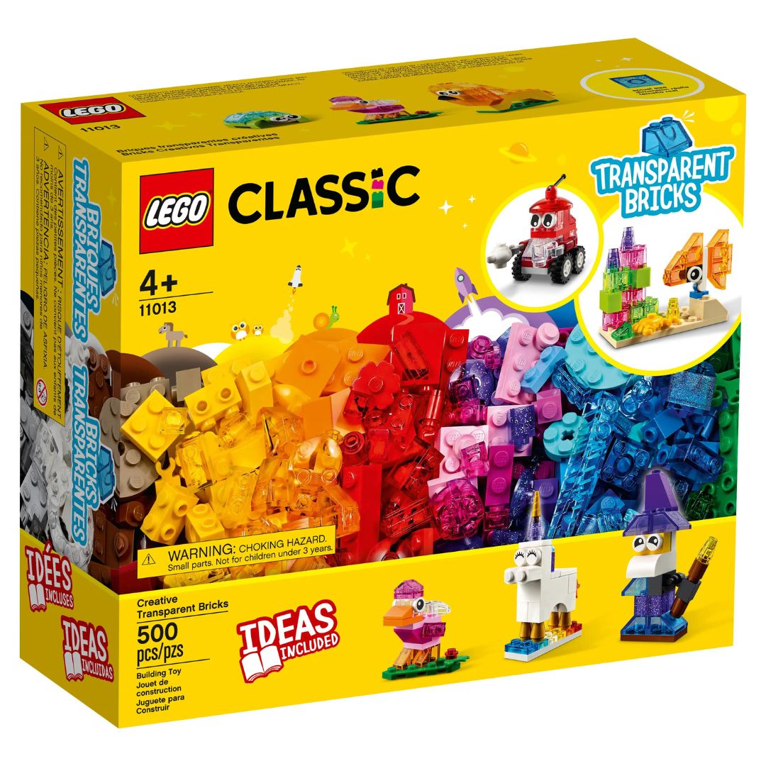 Creative Transparent Bricks by LEGO -Lego - India - www.superherotoystore.com