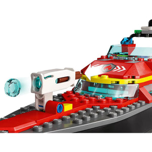 Fire Rescue Boat by LEGO -Lego - India - www.superherotoystore.com