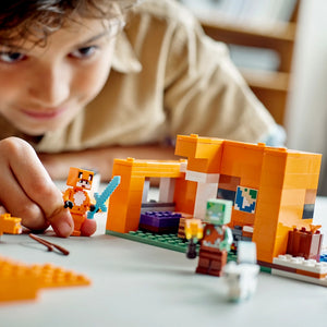 Minecraft The Fox Lodge Set by LEGO -Lego - India - www.superherotoystore.com
