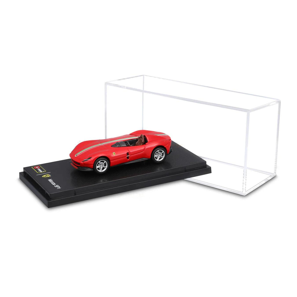 Red Ferrari Monza SP1 1:64 Scale Diecast Car By Bburago -Bburago - India - www.superherotoystore.com
