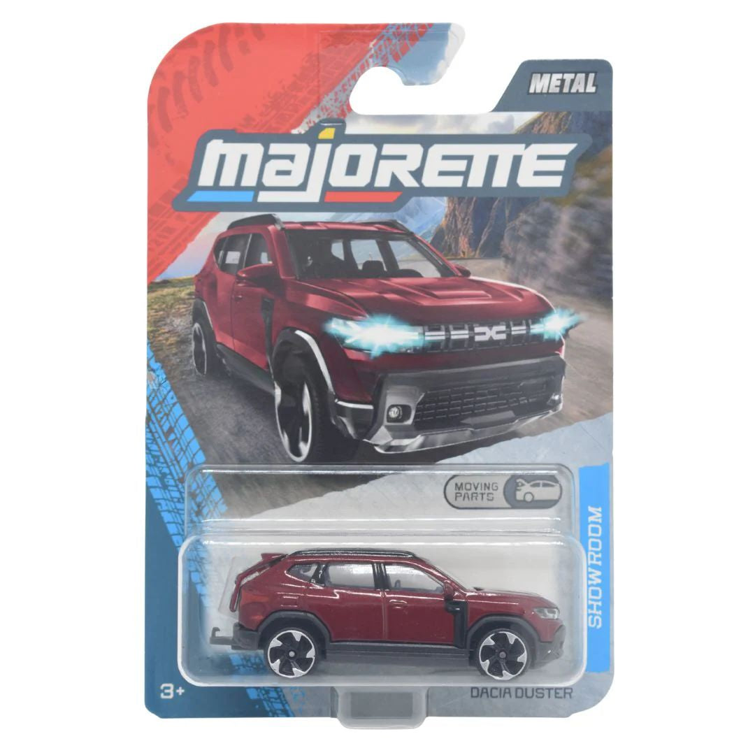 Showroom Premium Cars Maroon Dacia Duster 1:64 Scale Die-Cast Car By Majorette