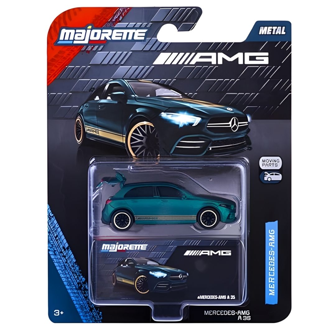 Mercedes Benz AMG Deluxe Series - A 35 1:64 Scale Die-Cast Car By Majorette -Majorette - India - www.superherotoystore.com