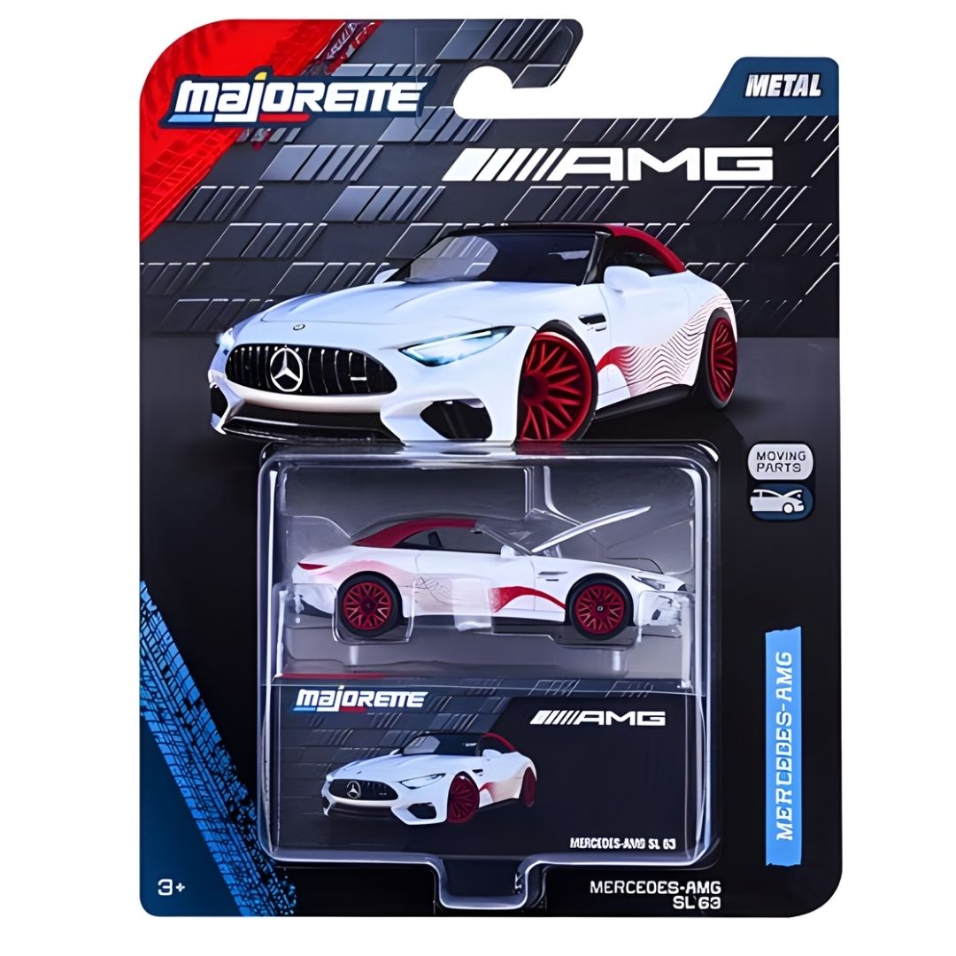 Mercedes Benz AMG Deluxe Series - SL 63 1:64 Scale Die-Cast Car By Majorette -Majorette - India - www.superherotoystore.com