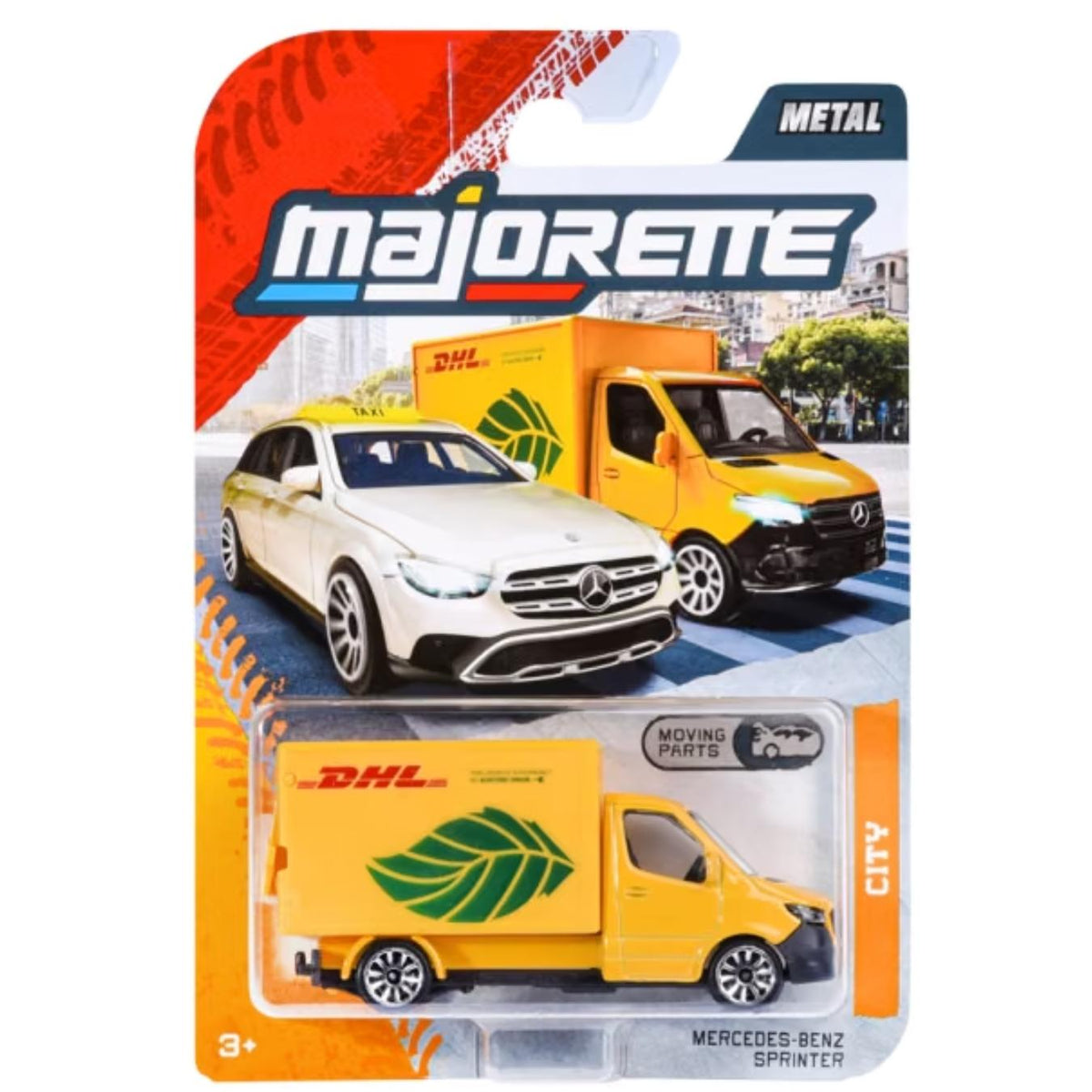 City Premium - DHL Mercedes Benz Sprinter 1:64 Scale Die-Cast Truck By Majorette -Majorette - India - www.superherotoystore.com