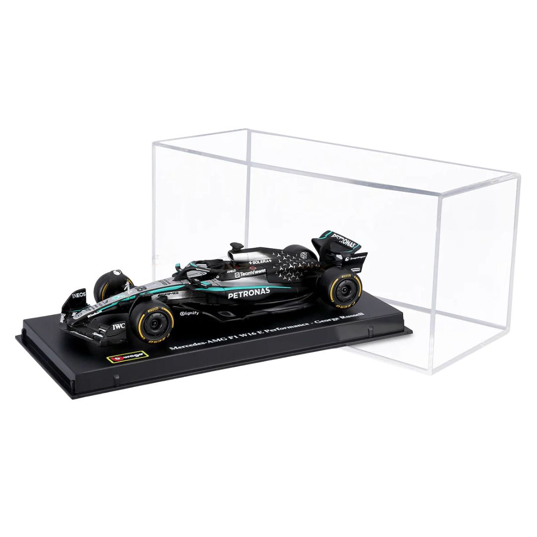 F1 2025 Australia GP Mercedes-AMG Petronas F1 W16 #63 1:43 Scale Die-Cast by Bburago -Bburago - India - www.superherotoystore.com