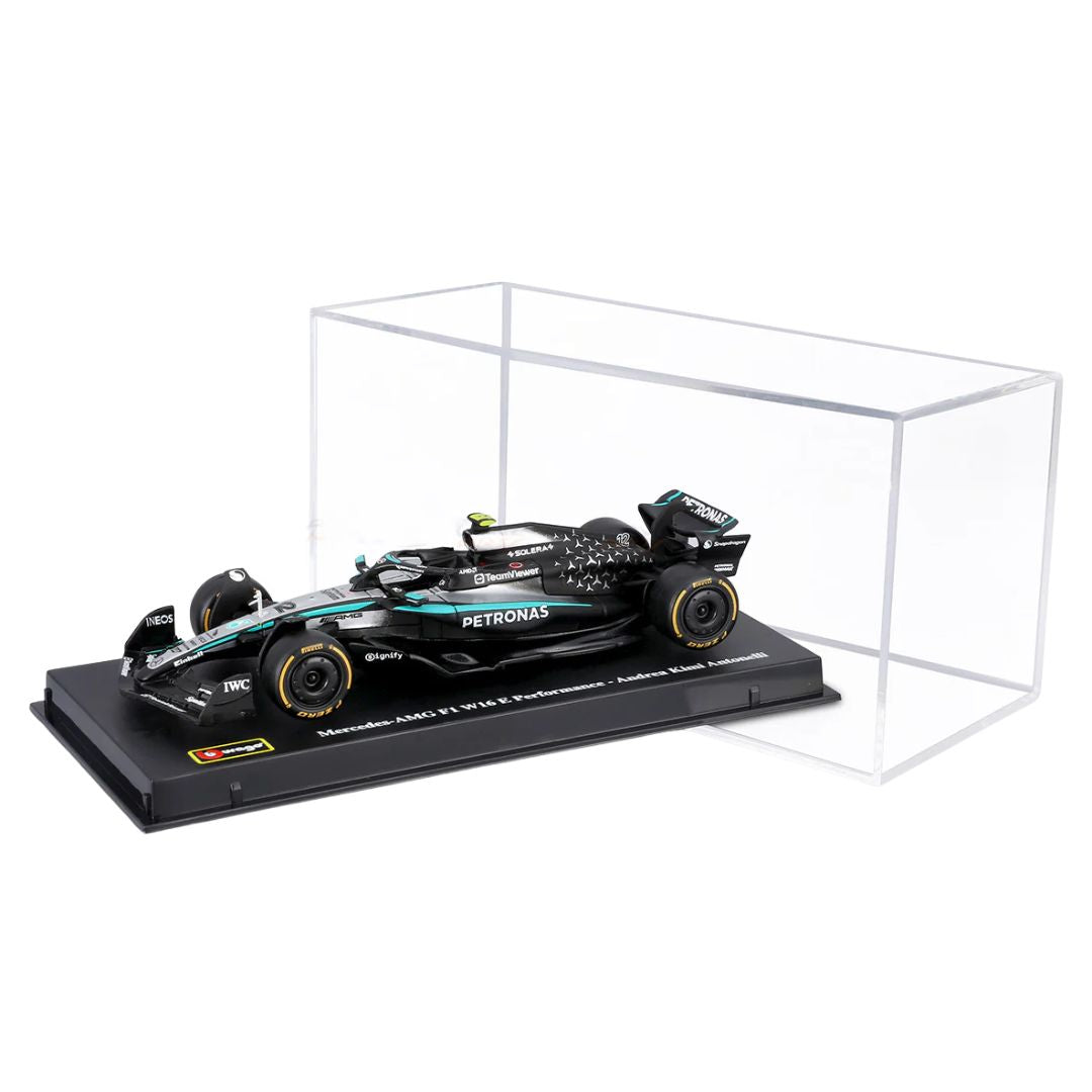 F1 2025 Australia GP Mercedes-AMG Petronas F1 W16 #12 1:43 Scale Die-Cast by Bburago -Bburago - India - www.superherotoystore.com