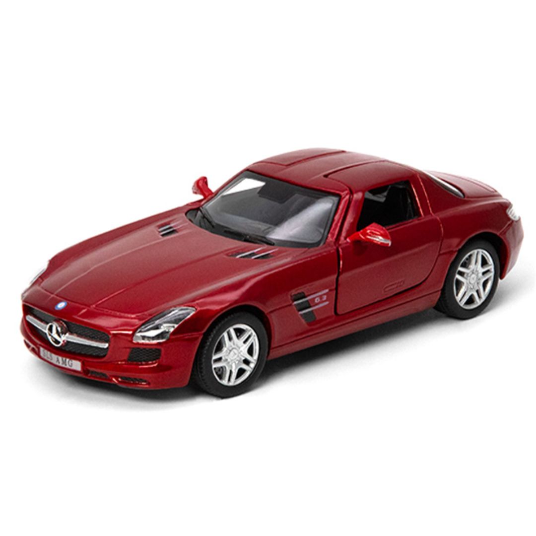 Red Mercedes Benz SLS AMG 1:36 Scale Die-Cast Car By Kinsmart