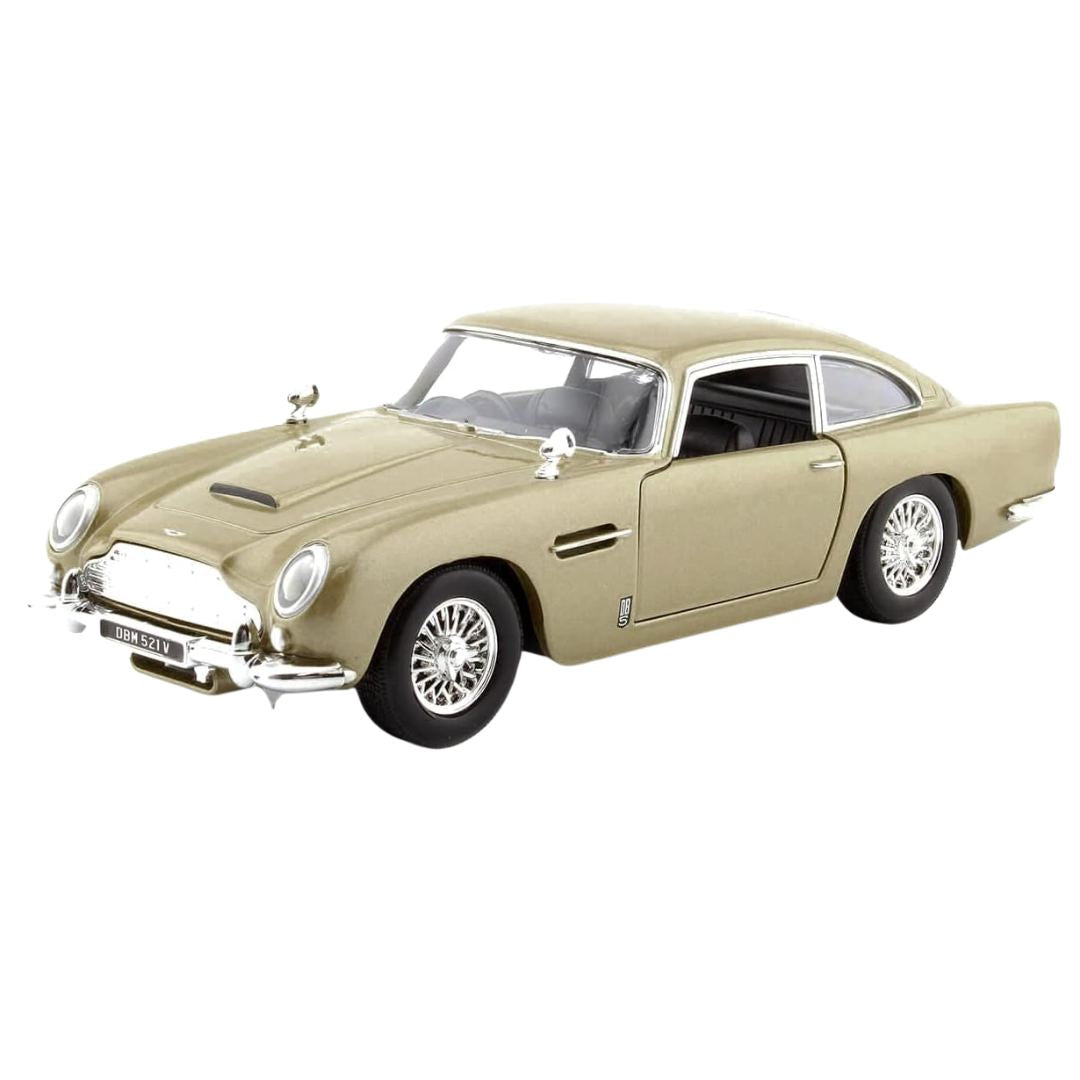 Timeless Legends Aston Martin DB5 Gold 1:24 Scale Diecast Model By Motormax -Motormax - India - www.superherotoystore.com