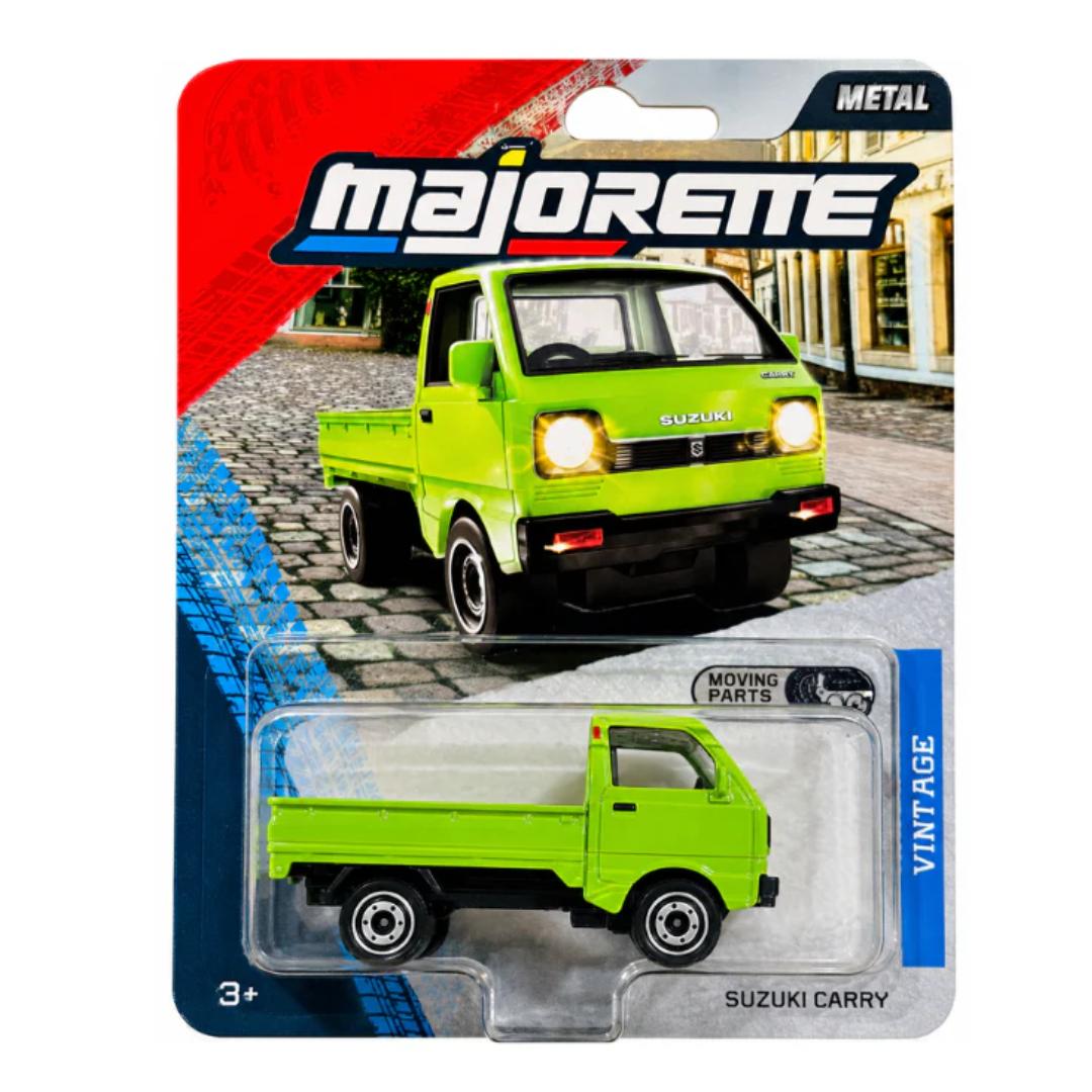 Vintage Series Green Suzuki Carry 1:64 Scale Die-Cast Car By Majorette -Majorette - India - www.superherotoystore.com