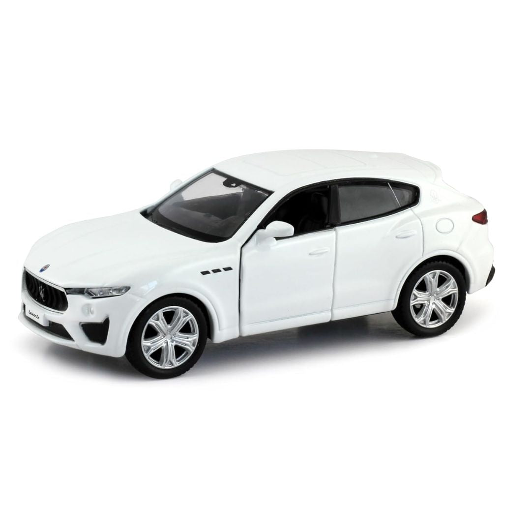 White Maserati Levante GTS 1:43 Scale Die-Cast Car By RMZ -RMZ - India - www.superherotoystore.com