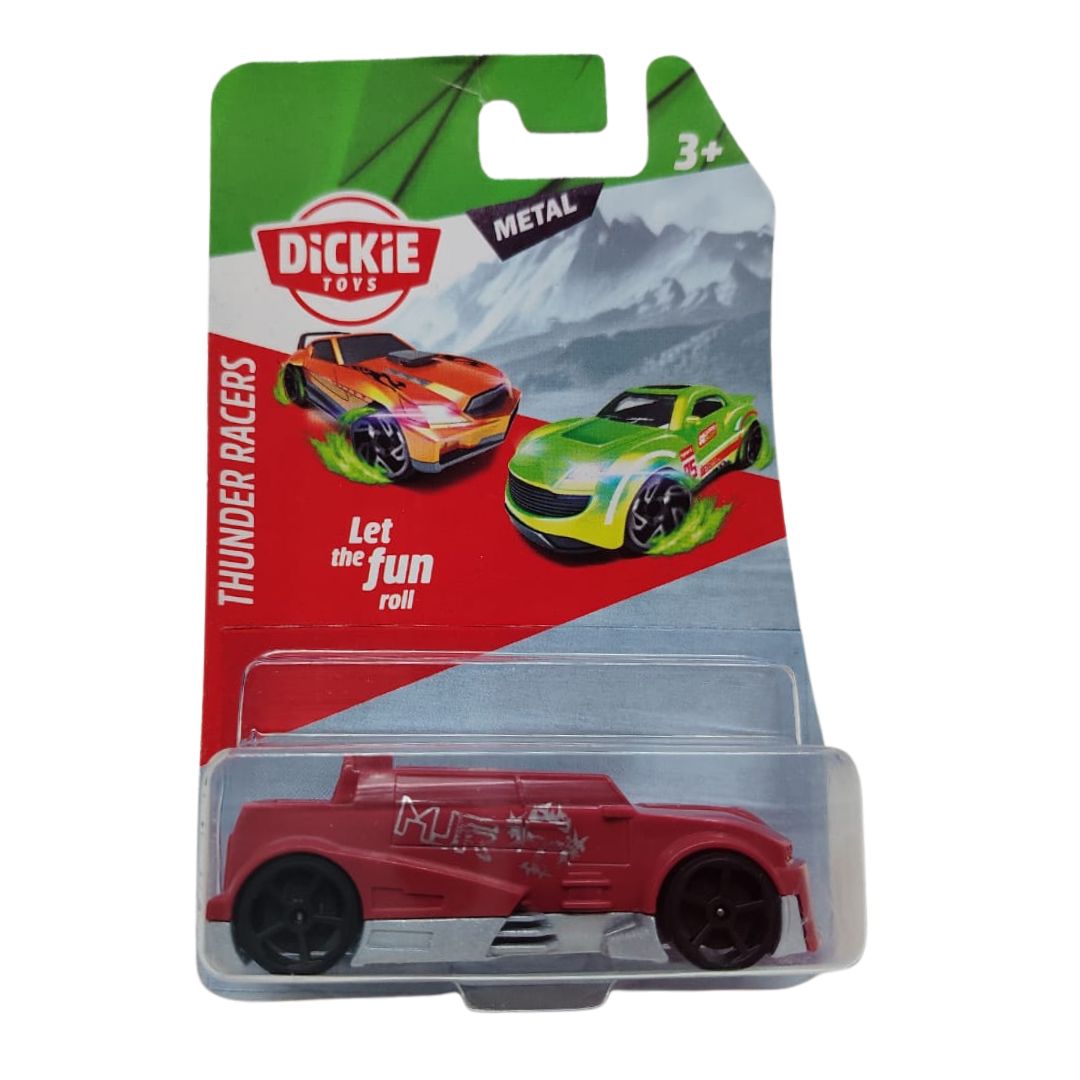 Maroon - Grey Thunder Racers 1:64 Scale Die-Cast Car By Dickie Toys -Dickie Toys - India - www.superherotoystore.com