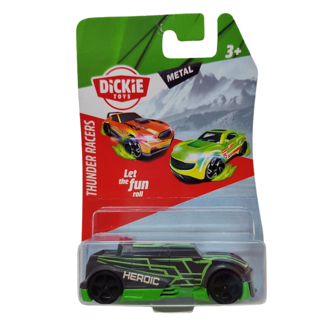 Grey - Green Thunder Racers 1:64 Scale Die-Cast Car By Dickie Toys -Dickie Toys - India - www.superherotoystore.com