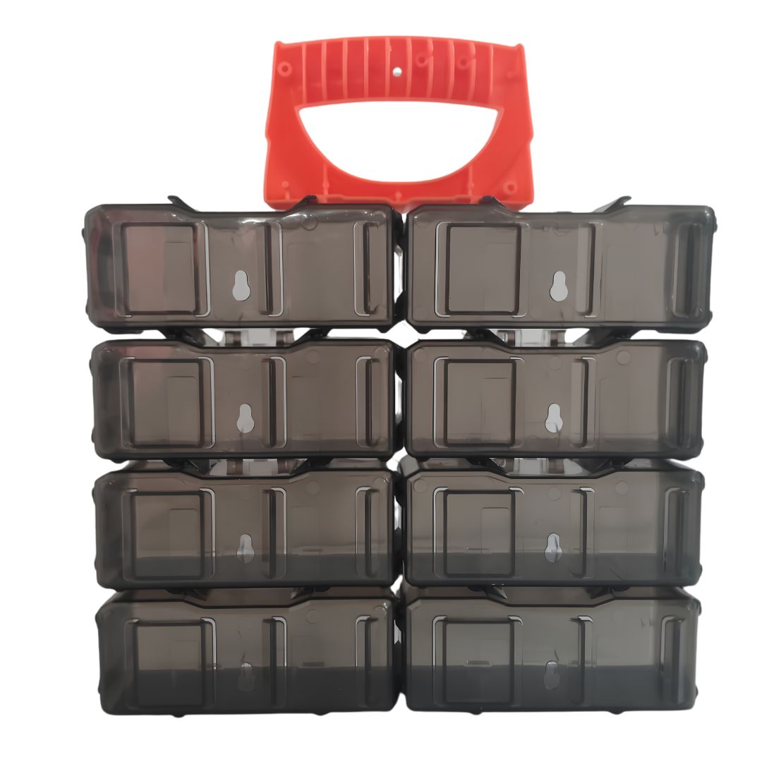 Diecast Car Storage Display Case For Toy Car Collection Set Of 8