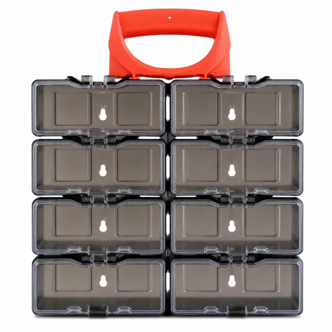 Diecast Car Storage Display Case For Toy Car Collection Set Of 8