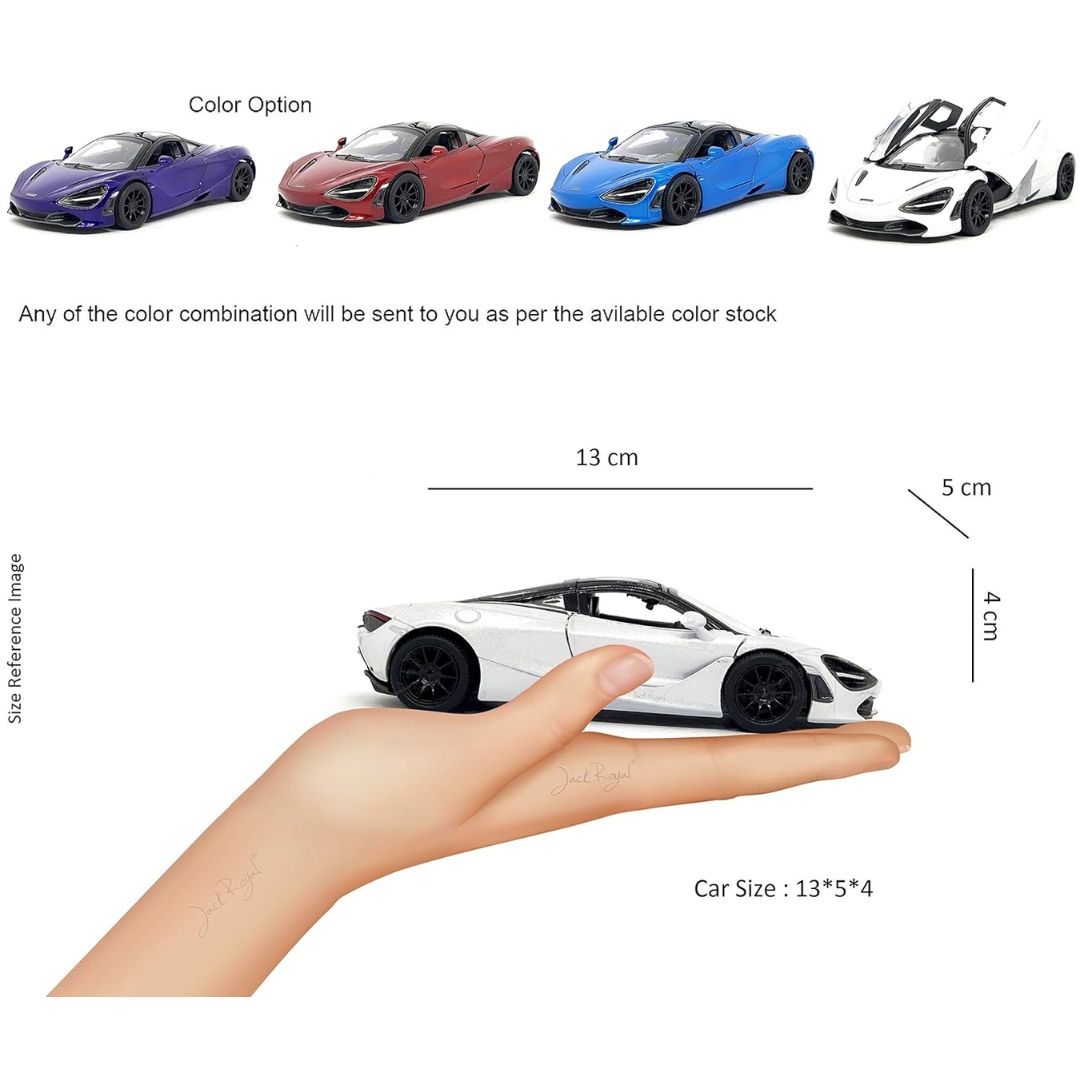 Red McLaren 720 S 1:36 Scale Die-Cast Car By Kinsmart -Kinsmart - India - www.superherotoystore.com