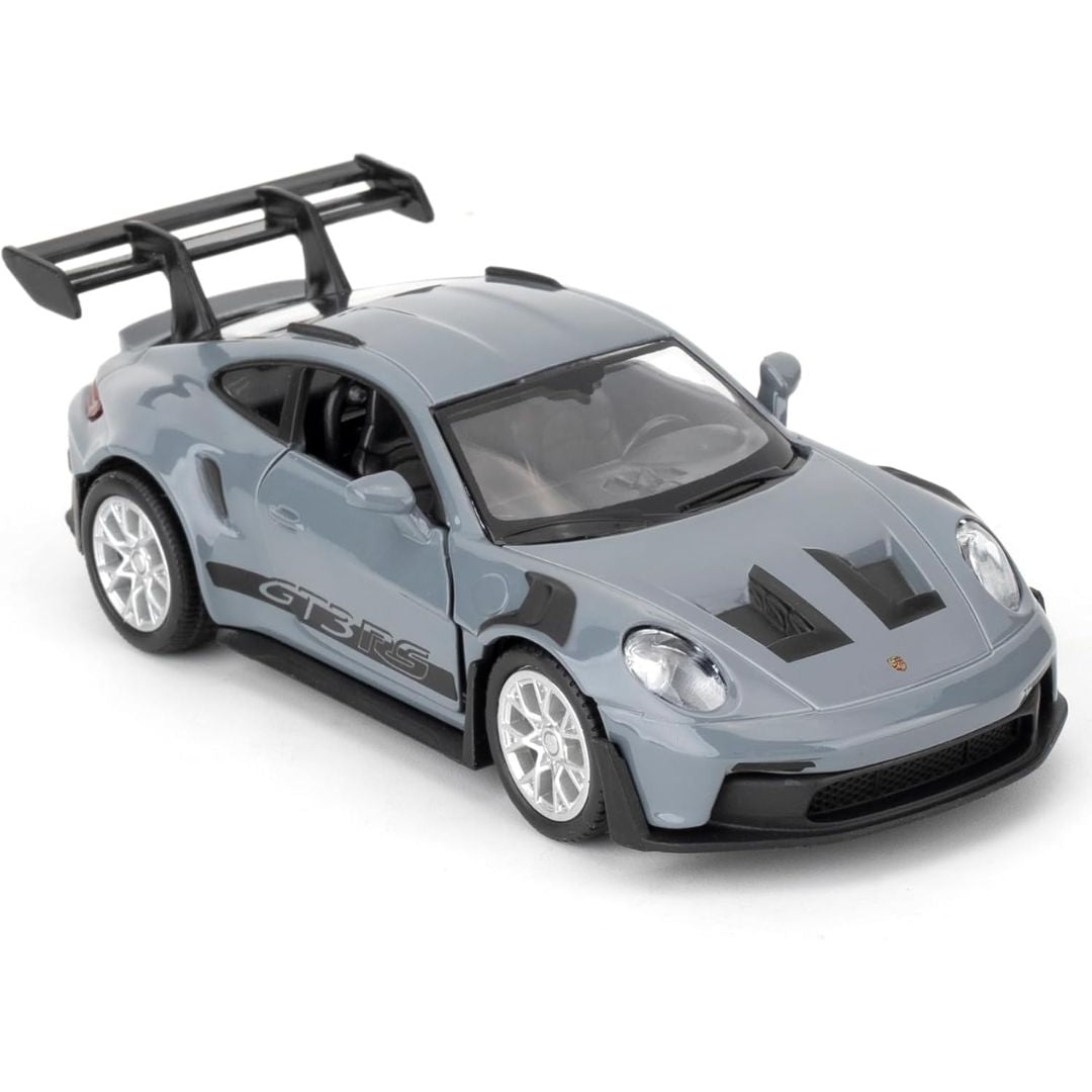 Silver McLaren F1 1:43 Scale Die-Cast Car By RMZ