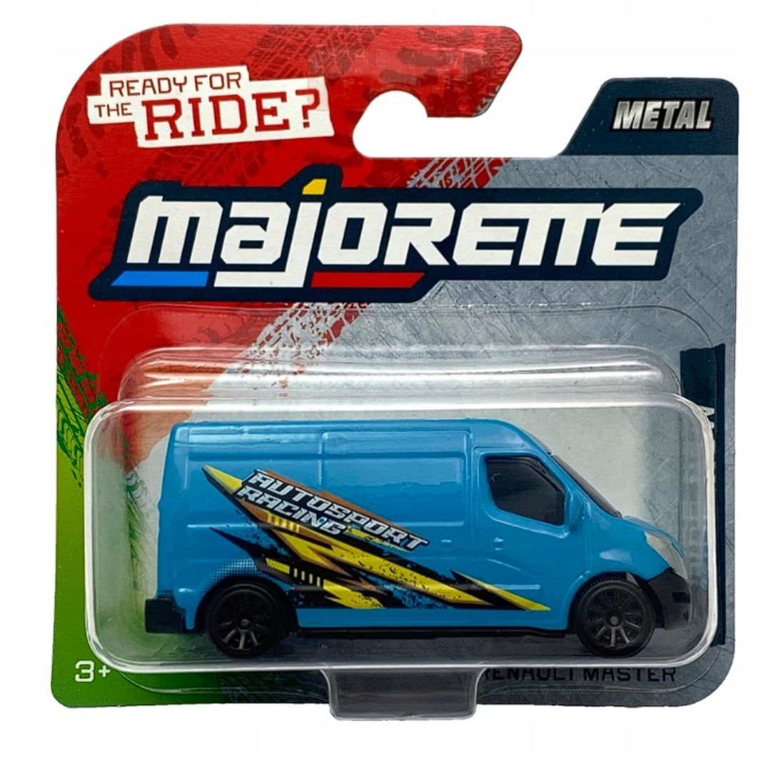 Street Cars Blue Renault Master 1:64 Scale Die-Cast Truck By Majorette -Majorette - India - www.superherotoystore.com
