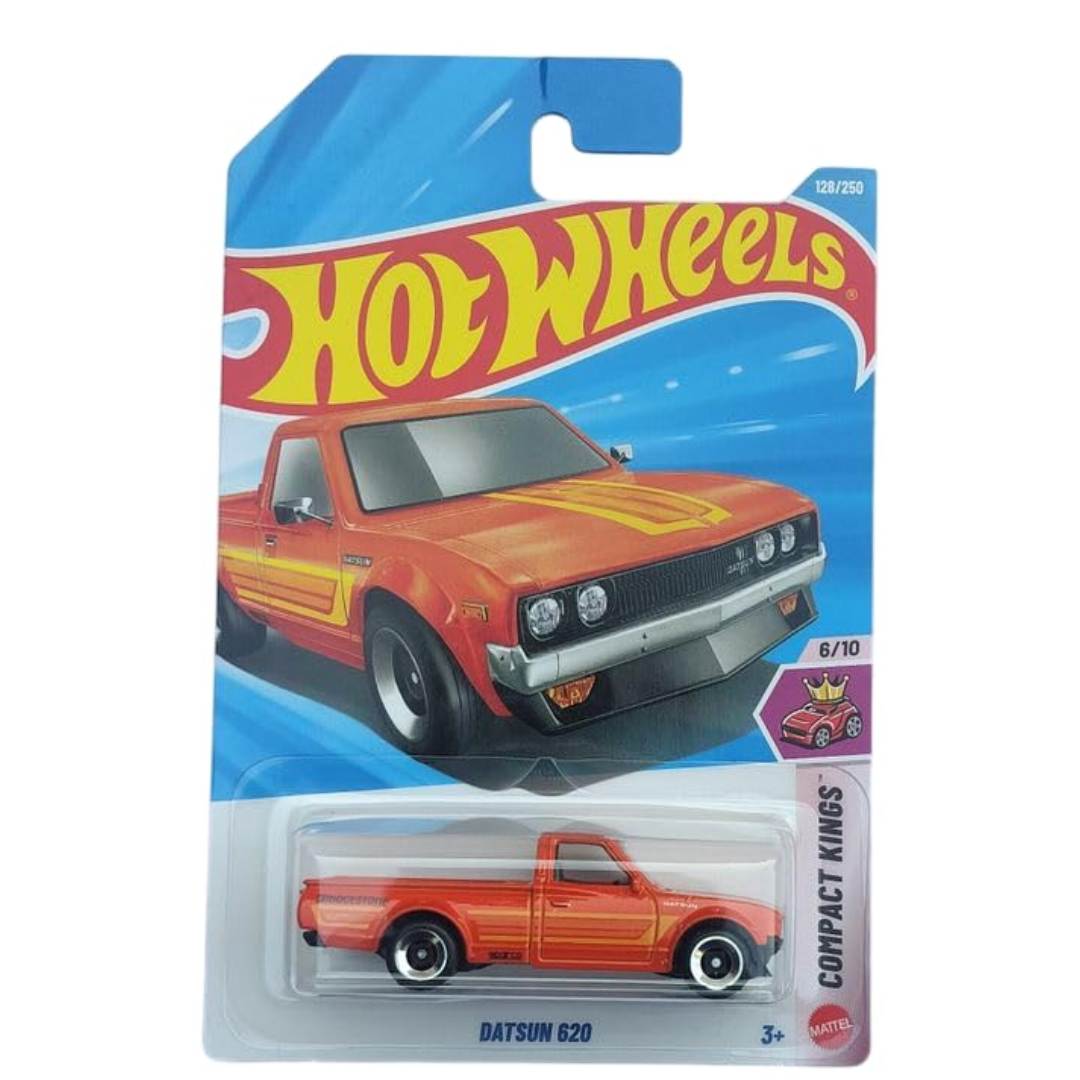 Orange Compact Kings Datsun 620 (128/250) 1:64 Scale Die-Cast Car By Hot Wheels -Hot Wheels - India - www.superherotoystore.com