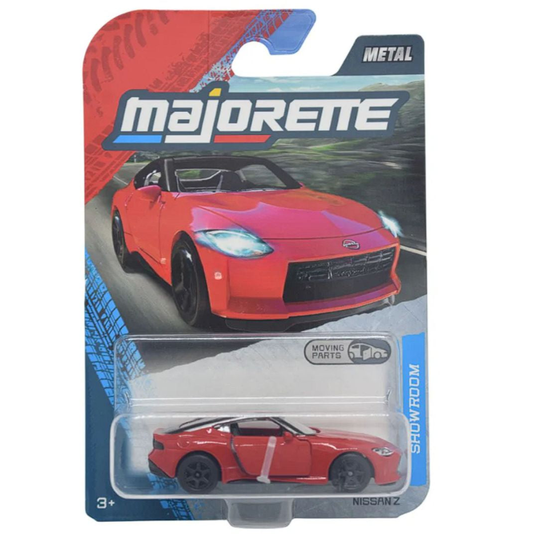 Showroom Premium Cars Red NISSAN Z 1:64 Scale Die-Cast Car By Majorette -Majorette - India - www.superherotoystore.com