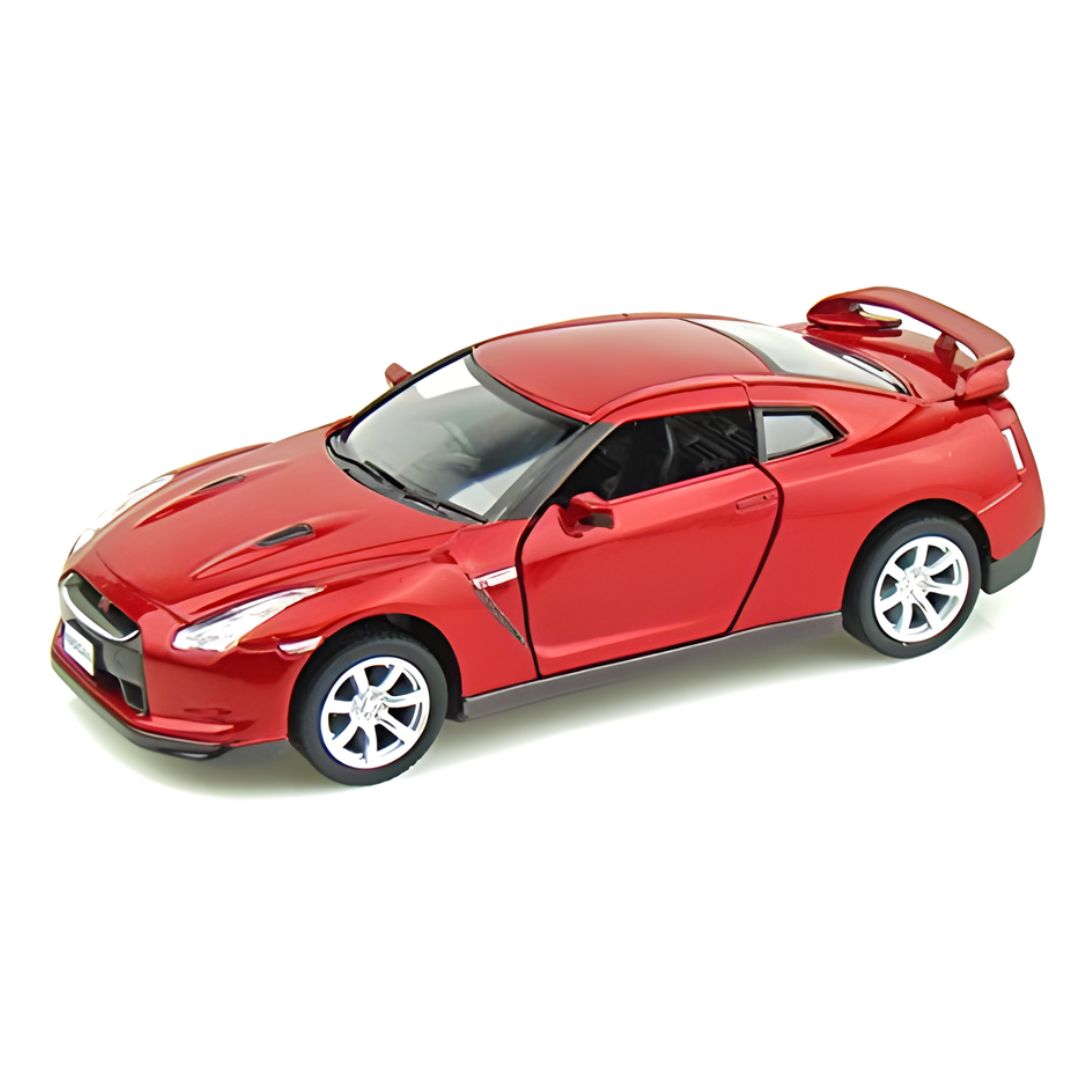 Red 2009 Nissan GT-R R35 1:36 Scale Die-Cast Car By Kinsmart