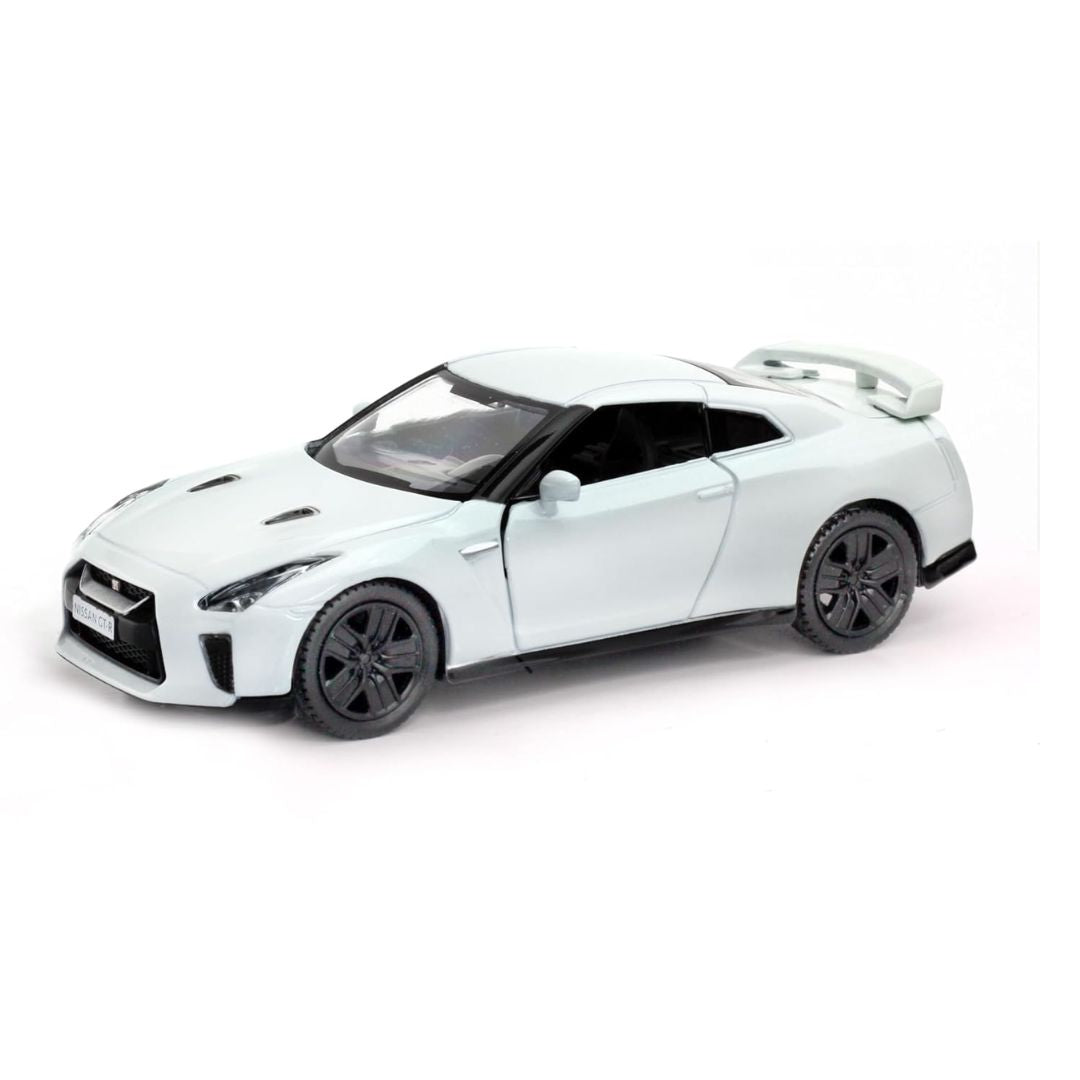 White Nissan GT-R 1:43 Scale Die-Cast Car By RMZ