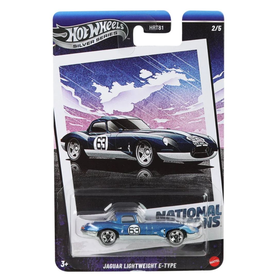 Vintage Assortment Jaguar Lightweight E-Type 1:64 Scale Die-Cast Car By Hot Wheels By Hotwheels