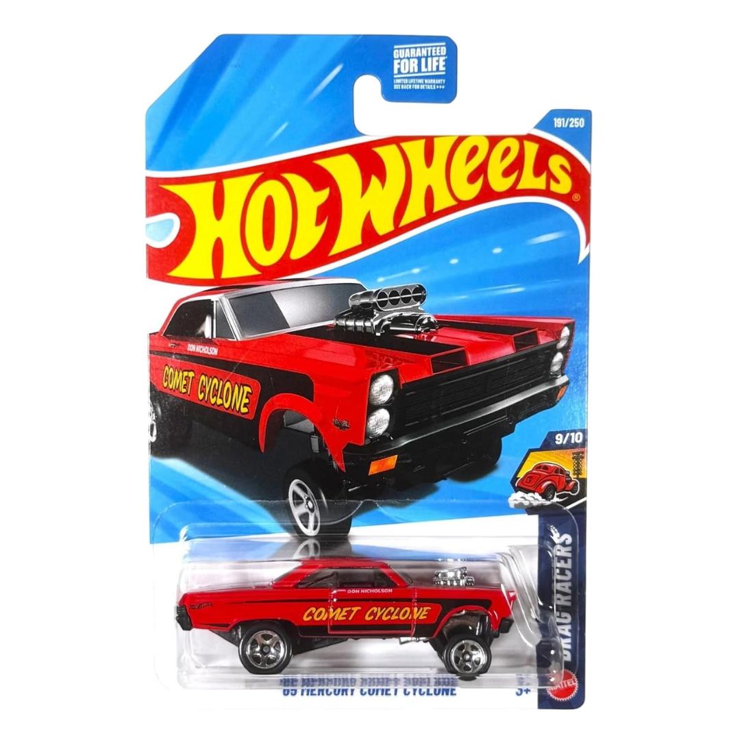 Red Drag Racers 65 Mercury Comet Cyclone (191/250) 1:64 Scale Die-Cast Car By Hot Wheels -Hot Wheels - India - www.superherotoystore.com