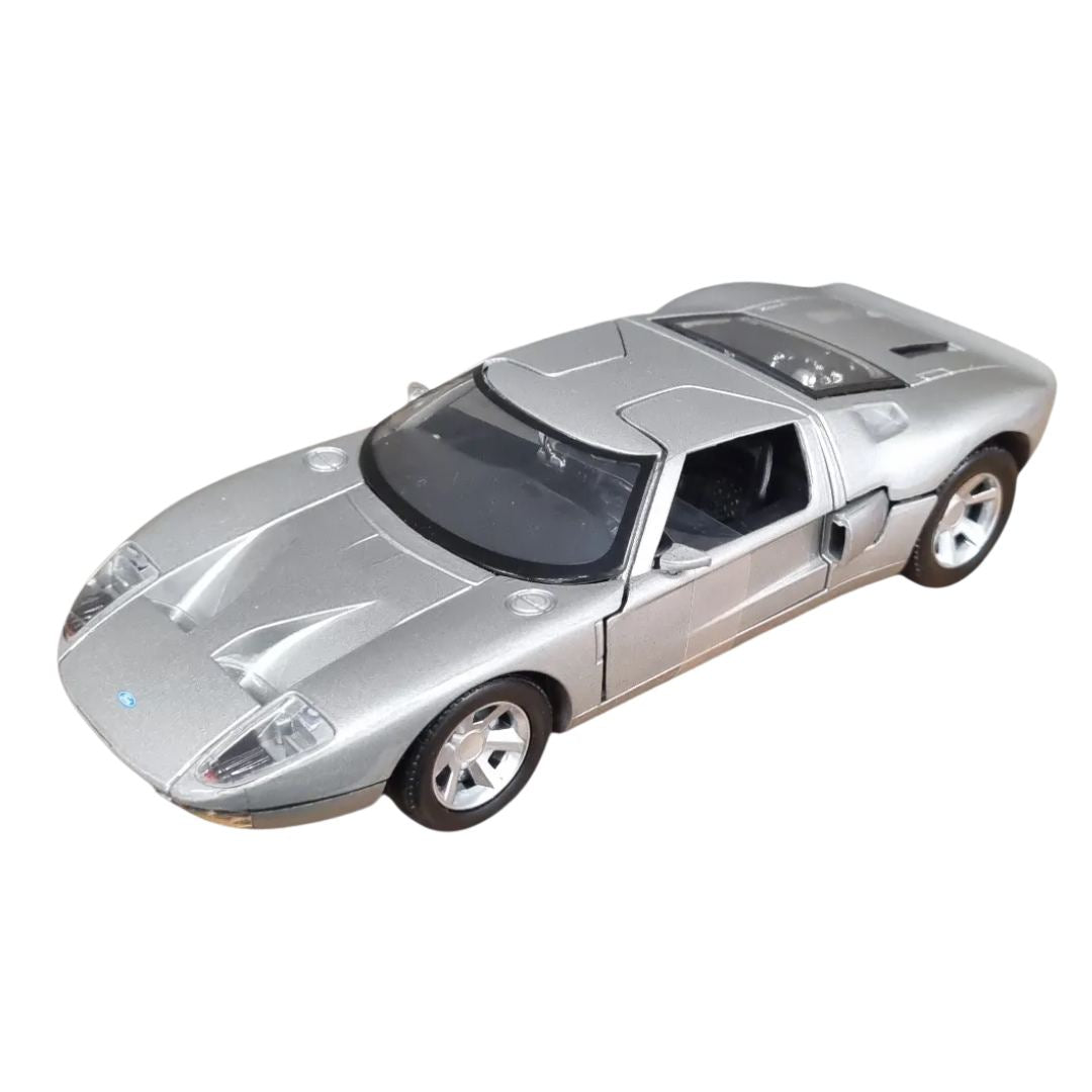 Ford GT Concept Silver 1:24 Scale Diecast Model By Motormax -Motormax - India - www.superherotoystore.com