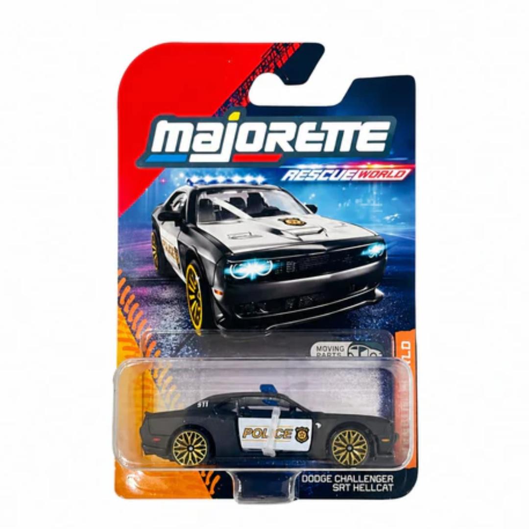 Rescue World Doodge Challenger SRT Hellcat 1:64 Scale Die-Cast Car By