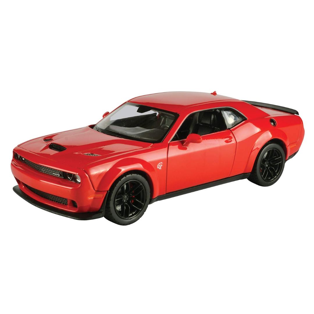 2018 Dodge Challenger SRT Hellcat Wide-Body Red 1:24 Scale Diecast Model By Motormax -Motormax - India - www.superherotoystore.com