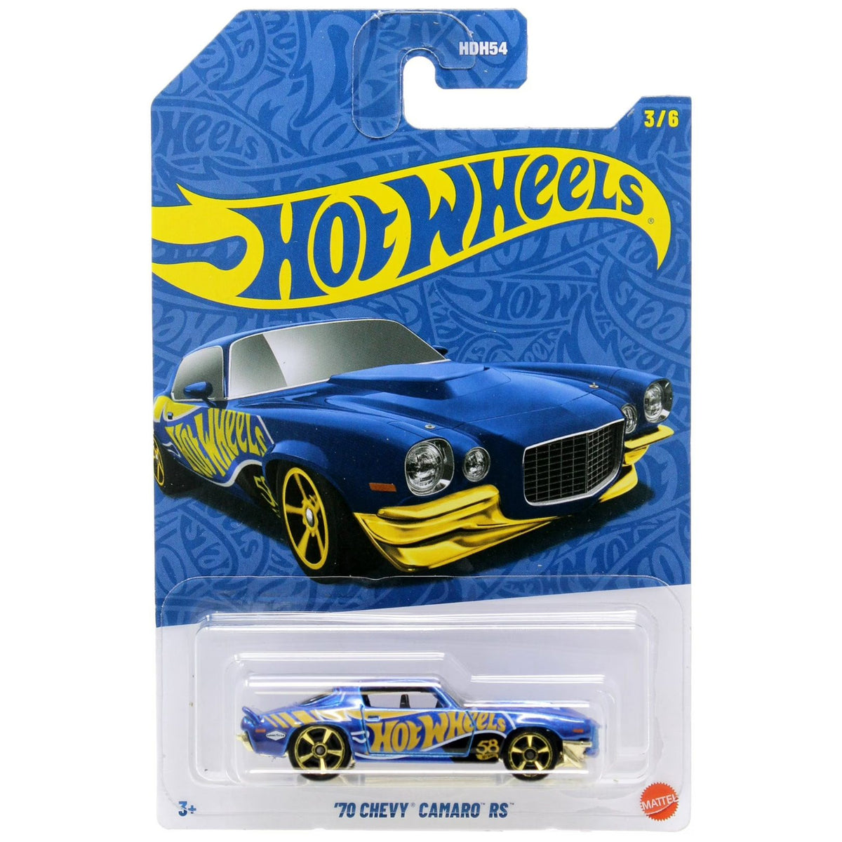 Pearl &amp; Chrome 70 Chevy Camaro RS 1:64 Scale Die-Cast Car By Hot Wheels -Hot Wheels - India - www.superherotoystore.com