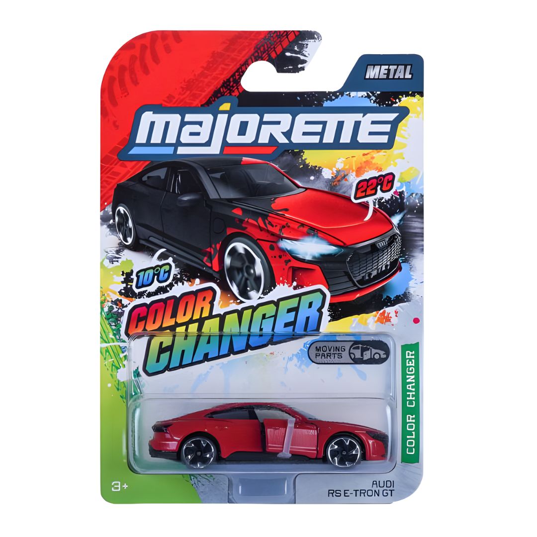 Colour Changers Audi RS E-Tron GT 1:64 Scale Die-Cast Car By Majorette